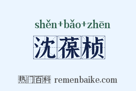 沈葆桢是什么意思的图片